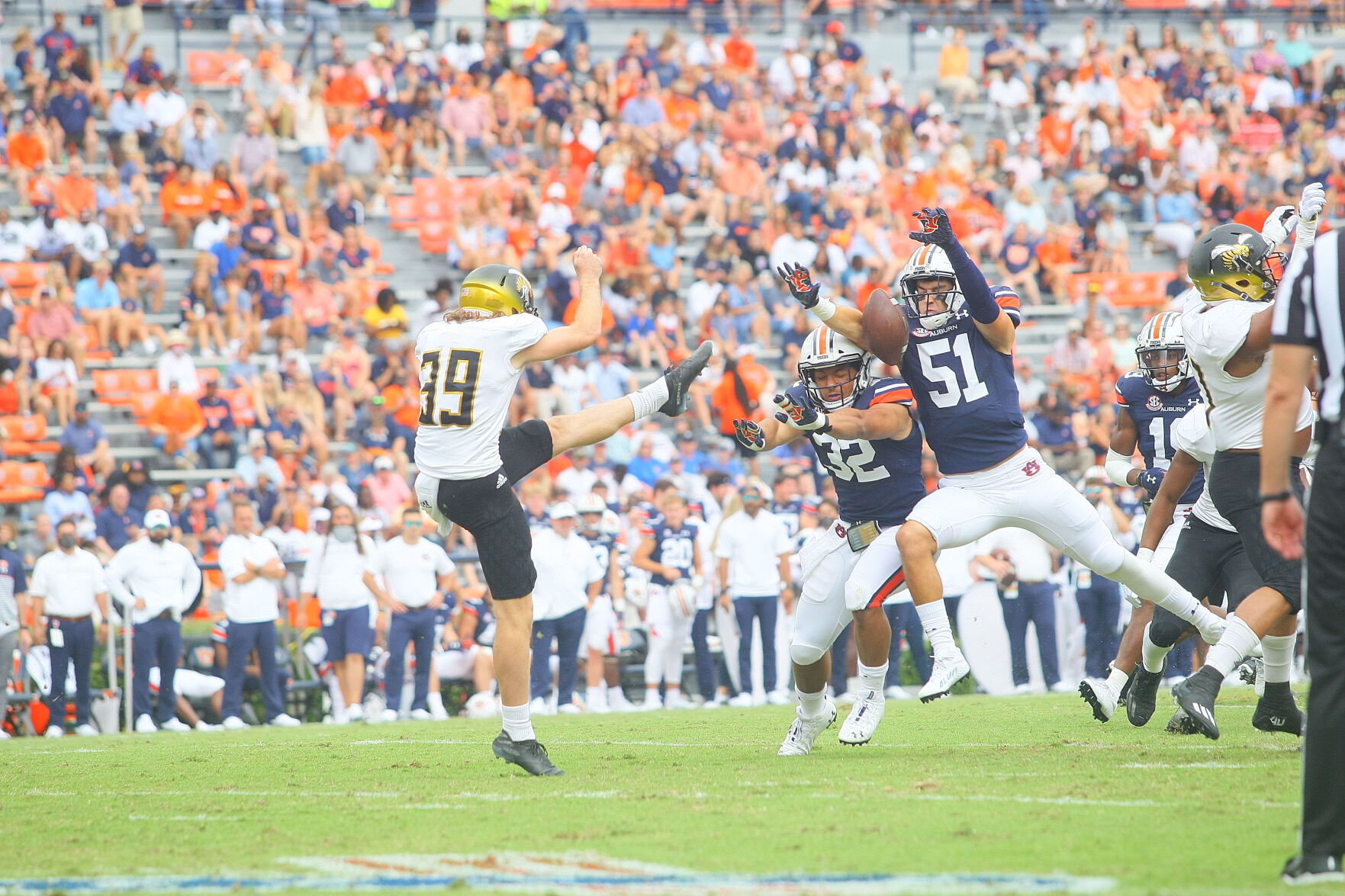 Alabama State University Hornets v Auburn September 11, 2021